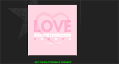 Desktop Screenshot of lovespell.in
